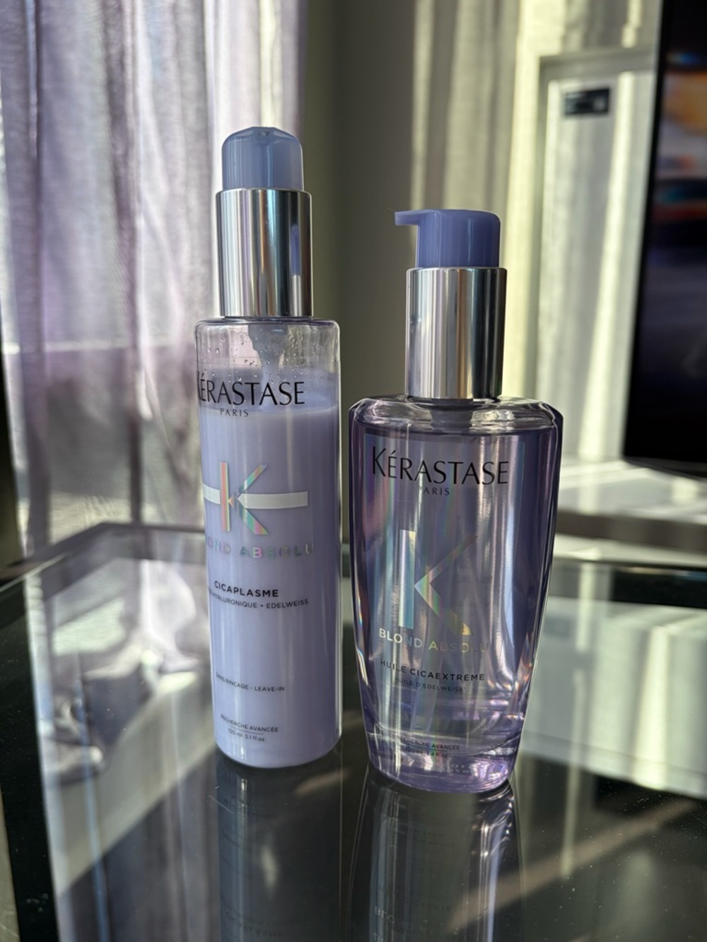 Kerastase Blond Absolu Hair Oil duo